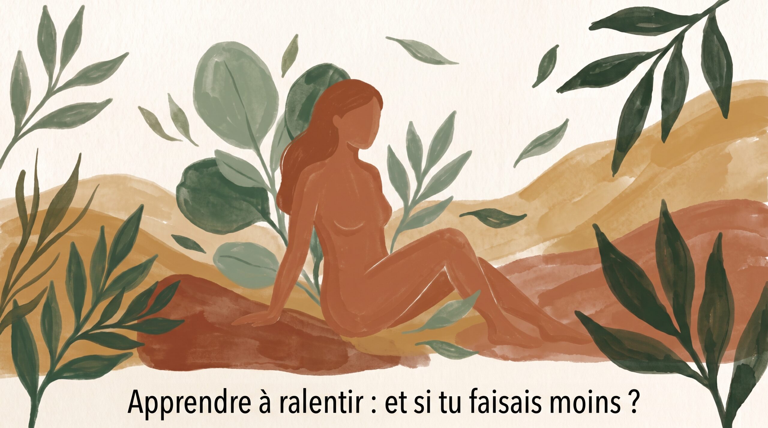 Apprendre à ralentir : et si tu faisais moins ?